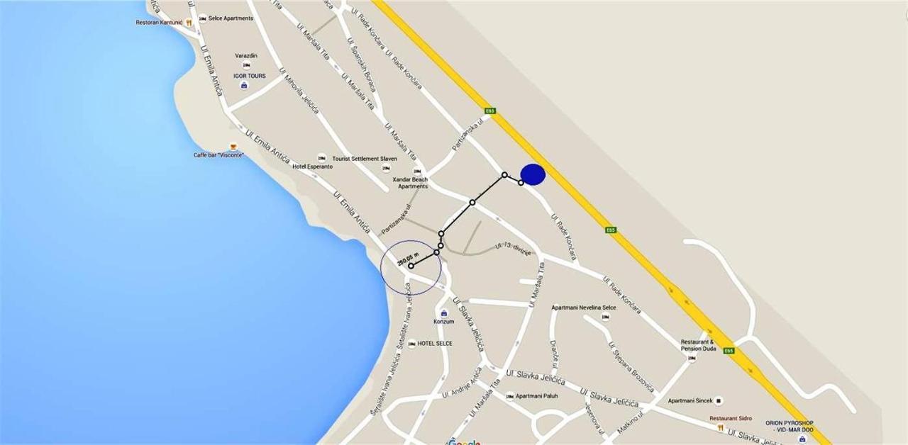 Apartments Adriatic 3 Селце Экстерьер фото
